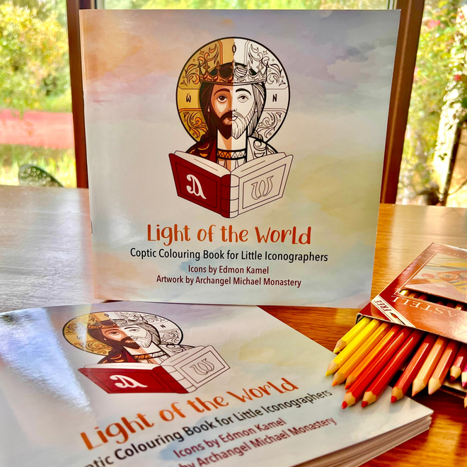 Light of the World - Coptic Colouring Book