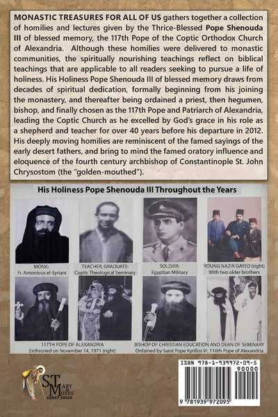 Monastic Treasures for All of Us Pope Shenouda III