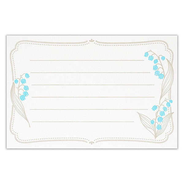 Berg Letterpress - Lily - Mini Letter Set