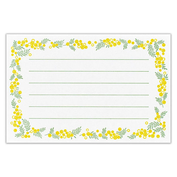 Berg Letterpress - Mimosa - Mini Letter Set