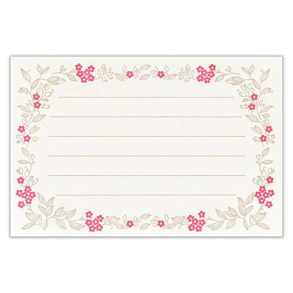 Berg Letterpress - Rouge - Mini Letter Set