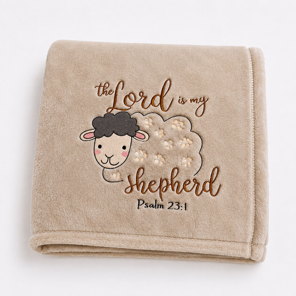 'The Lord is my Shepherd' Throw Rug