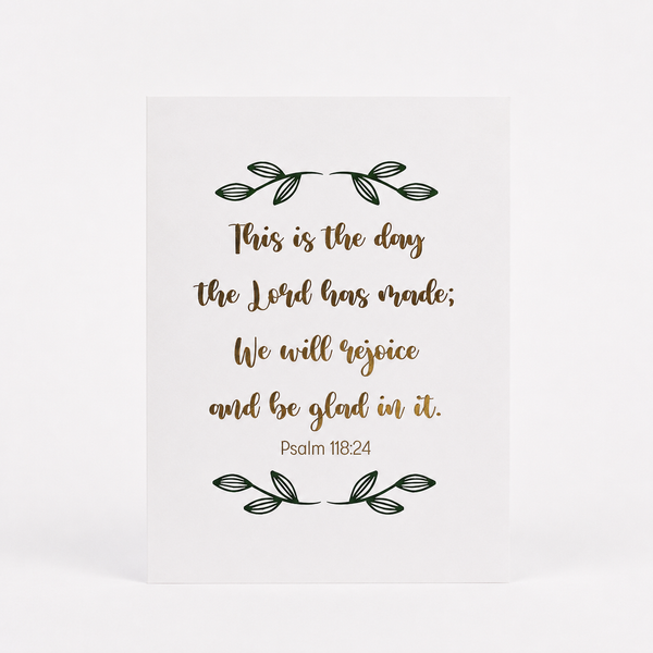 'This is the Day' Greeting Card