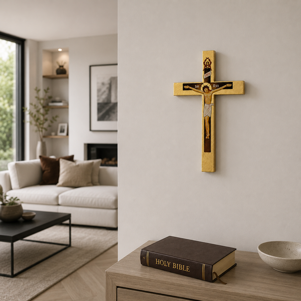 Wall Cross - Crucifixion Icon