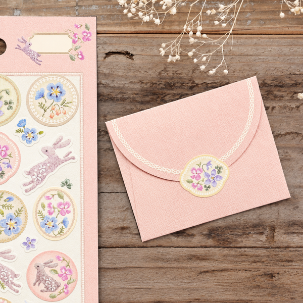 Fleurs et Chance - Rabbit - Stickers