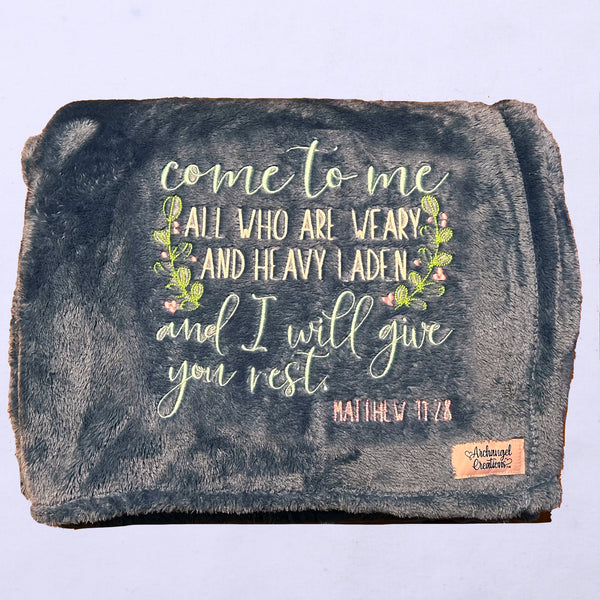 'Come to me' Plush Blanket
