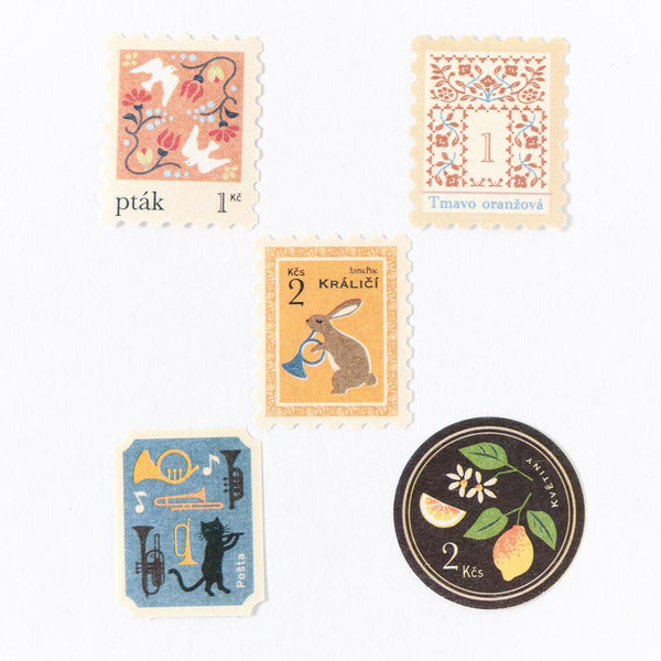 Antik Piac Flake Stickers NB Co Japan