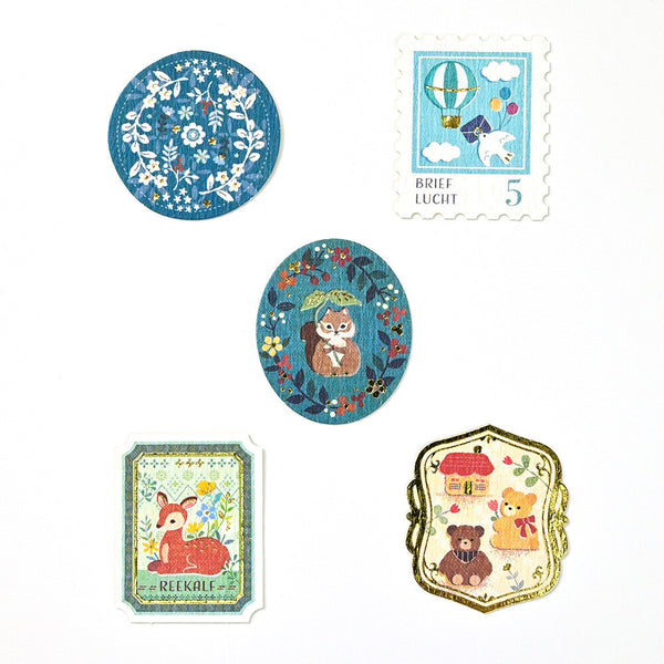 Fairy Tale Flake Seal stickers nb co