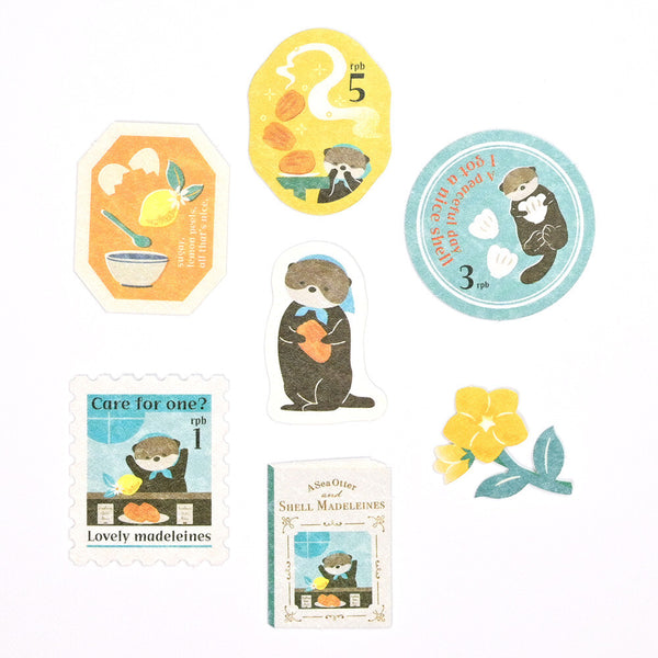 Flake Seal Stickers - Ressa - NB Co Japan