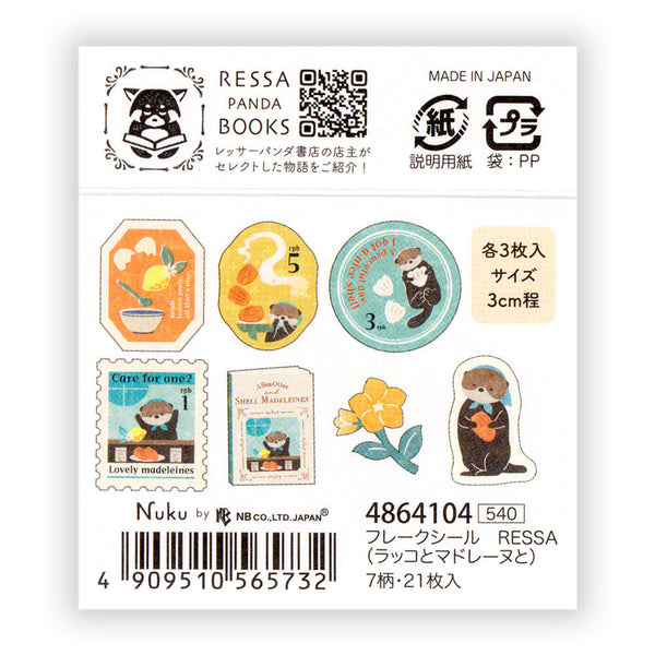 Flake Seal Stickers - Ressa - NB Co Japan
