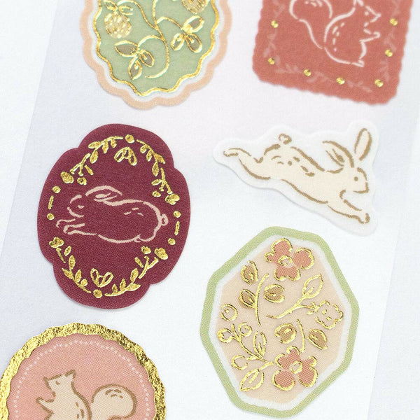 Rustic, stickers, Japan, Nb Co, Seal, Field, elegant