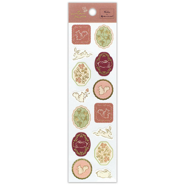 Rustic, stickers, Japan, Nb Co, Seal, Field, elegant