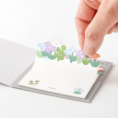 Flower Garden - Die-Cut Sticky Notes