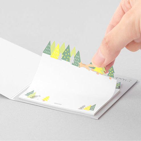 Forest - Die-Cut Sticky Notes