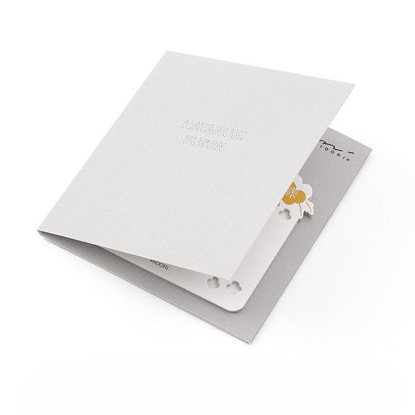 Gold Flowers - Die-Cut Sticky Notes