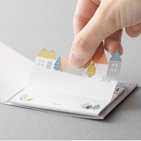 Town - Die-Cut Sticky Notes