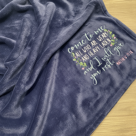 'Come to me' Plush Blanket