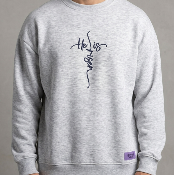 'He is Risen' Oversized Jumper (Adult)
