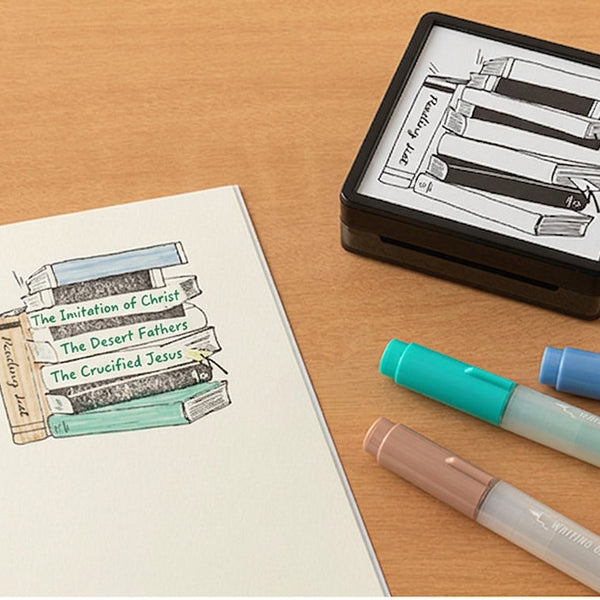 Midori - Stamp - Self-Inking - Reading List