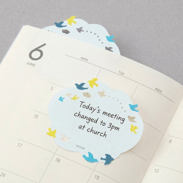 Birds - Die-Cut Sticky Notes