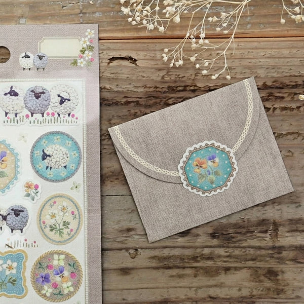 Fleurs et Chance - Sheep - Stickers