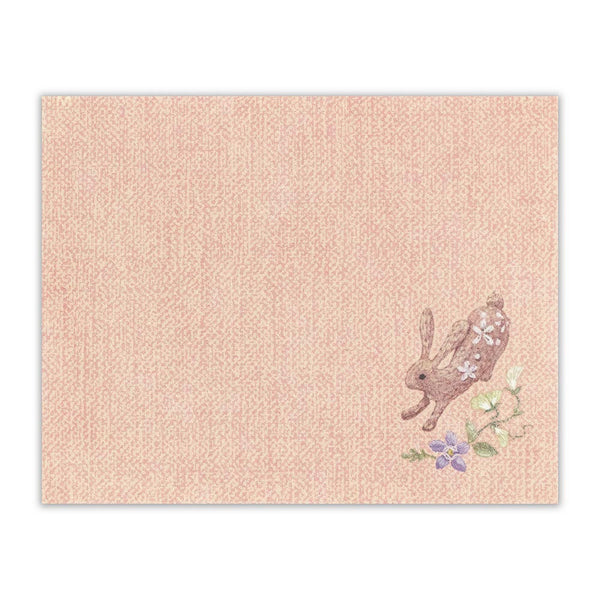 Fleurs et Chance Rabbit "Fete" Mini Letter Set by NB Co. Japan