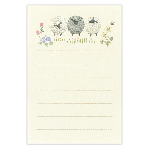 NB Co japan letter set sheep