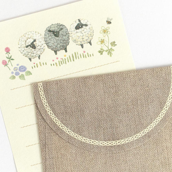 NB Co japan letter set sheep