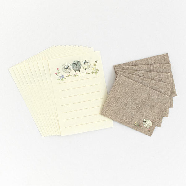 NB Co japan letter set sheep