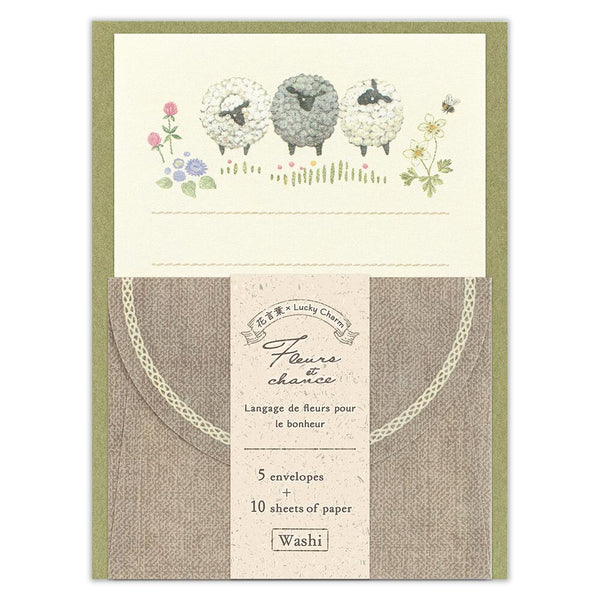 NB Co japan letter set sheep