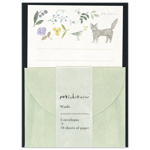 Letter set Michikusa Made in Japan – Cat