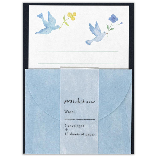 Michikusa - Dove - Mini Letter Set