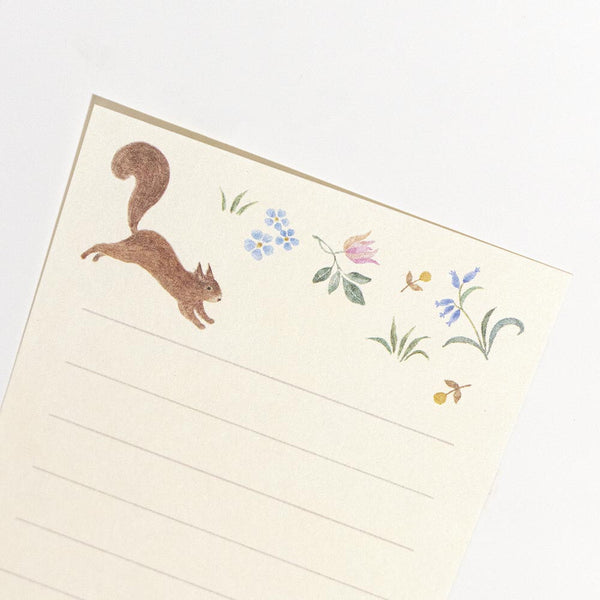 Michikusa - Squirrel - Mini Letter Set