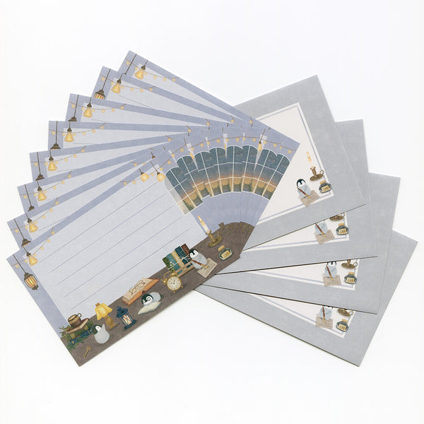 Mattari Animals NB Co Japan Letter Set Penguin