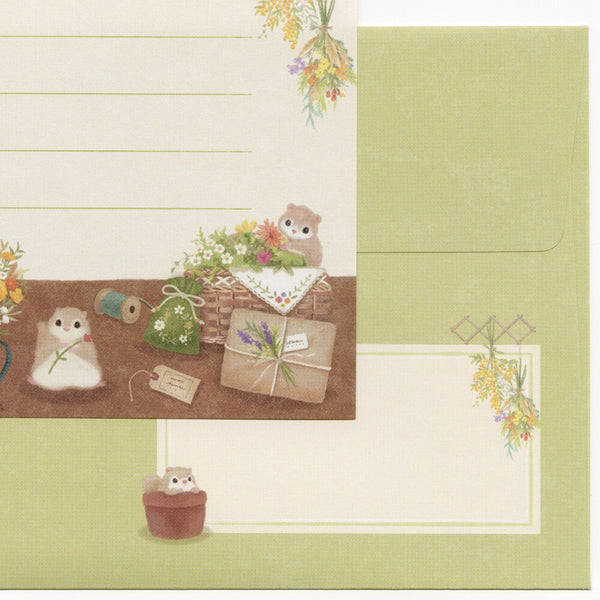 NB Co Japan Mattari Letter Set Momonga