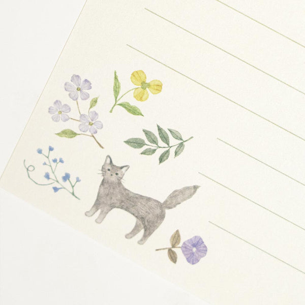 Letter set Michikusa Made in Japan – Cat
