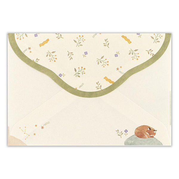 NB Japan - Letter Set - Awairo - Squirrel & Fox