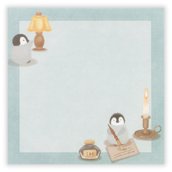 Mattari Animals Penguin Memo Pad NB CO Japan