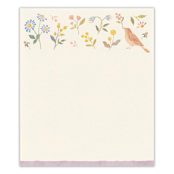 NB Japan  Memo Pad - Awairo - Flower Garden