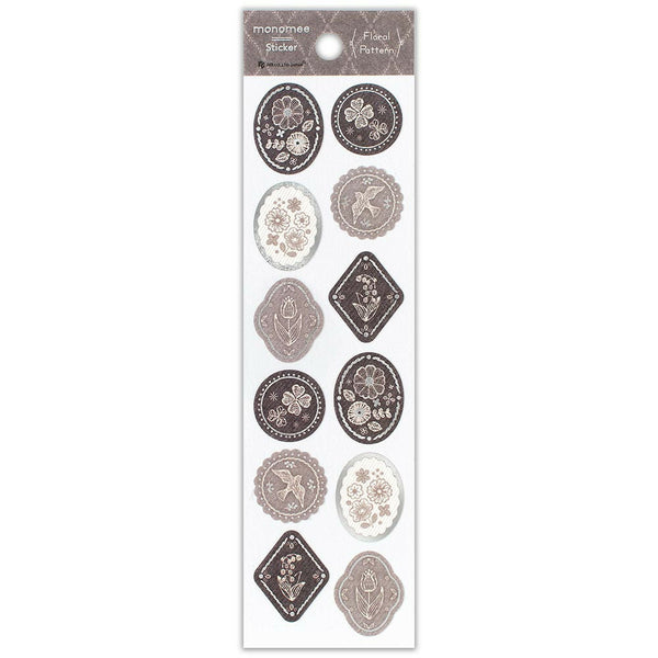 Monochrome Botanicals Stickers by NB Co. Japan