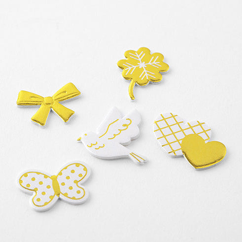 Midori gold stickers