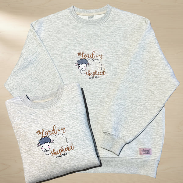 'The Lord is my Shepherd' Oversized Jumper (Adult)
