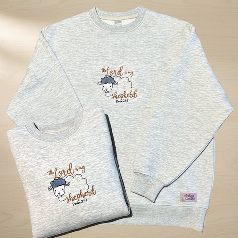 'The Lord is my Shepherd' Oversized Jumper (Adult)