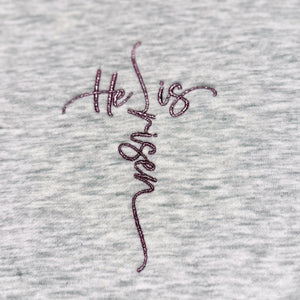 'He is Risen' Oversized Jumper (Adult)