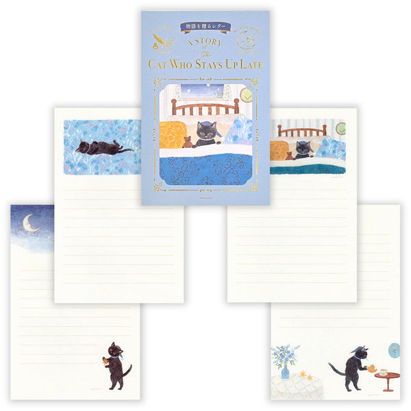 Ressa Cat Writing Paper Set by NB Co. Japan