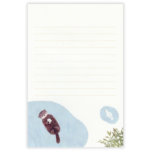 Ressa Otter Writing Paper Set by NB Co. Japan
