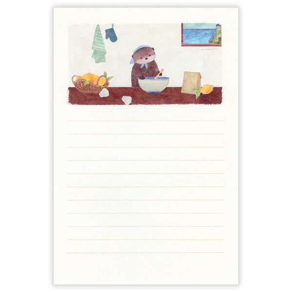 Ressa Otter Writing Paper Set by NB Co. Japan