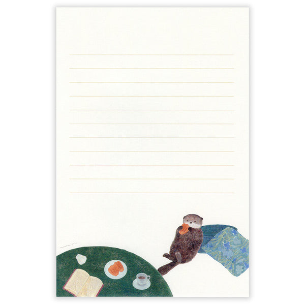 Ressa Otter Writing Paper Set by NB Co. Japan