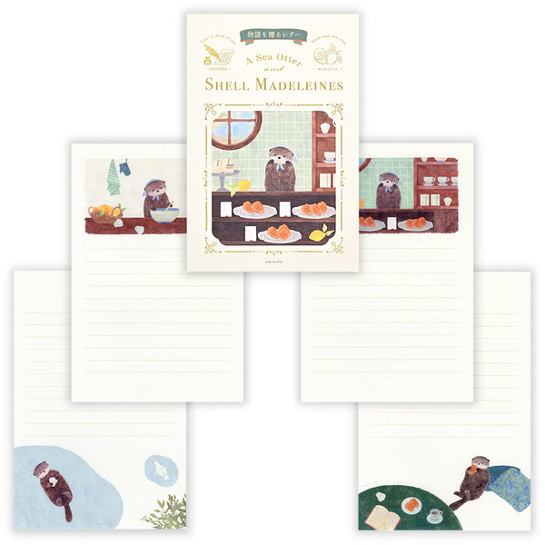 Ressa Otter Writing Paper Set by NB Co. Japan