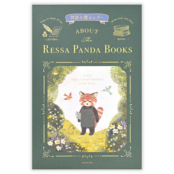 Ressa Red Panda Writing Paper Set by NB Co. Japan